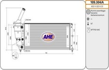 Radiatore acqua Raffreddamento