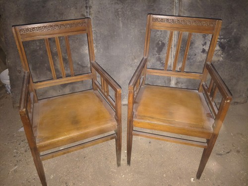 Poltroncina legno marrone - poltroncina,