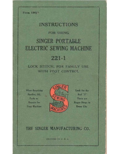 Singer 221 featherweight - singer,