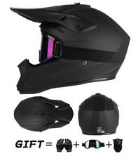 Nero Casco Jet Moto Scooter