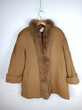 Cappotto Vintage Cammello Con