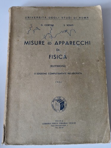 Misure apparecchi fisica - di,