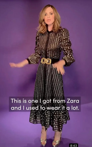 Giacca lunga abito - zara, trinny