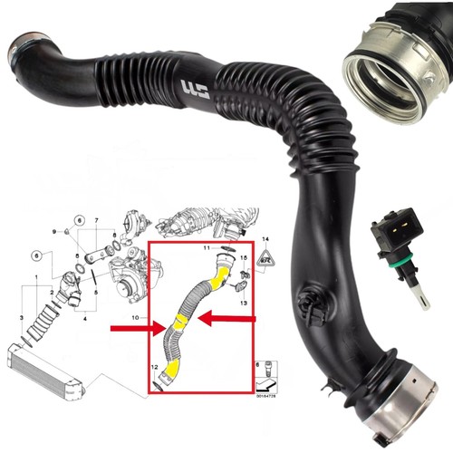 Condotto intercooler per bmw - d'intercooler,