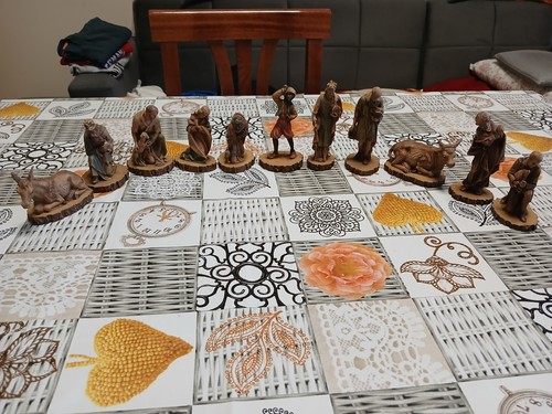 Statuine presepe numerate - presepe,