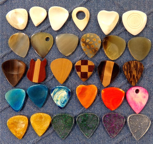 Lotto plettri chitarra
