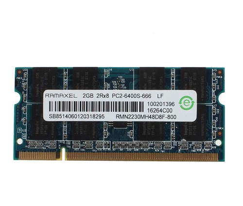 Ramaxel 2rx8 pc2 6400s - gb, pc2-6400s