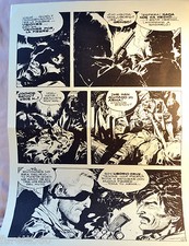 Alberto Breccia, Alvar Mayor, poster allegato a L'Eternauta n. 50