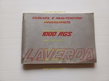 Laverda 1000 RGS 1982 manuale uso manutenzione libretto originale owner's manual