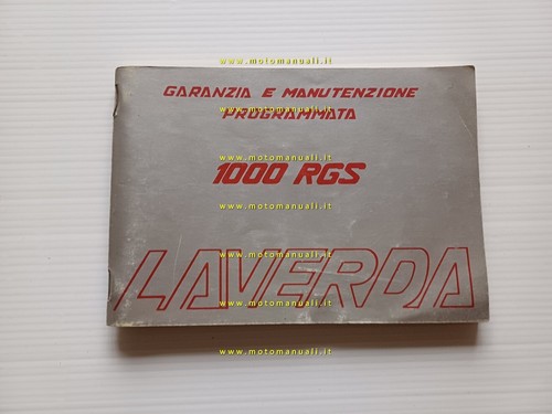 Laverda 1000 rgs 1982 - laverda,