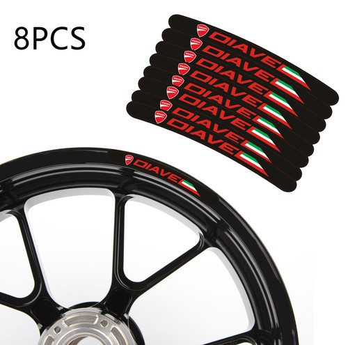 Adesivi cerchi moto ducati - cerchi,
