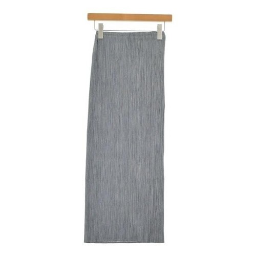 Maxi gonna plissettata - , grigia