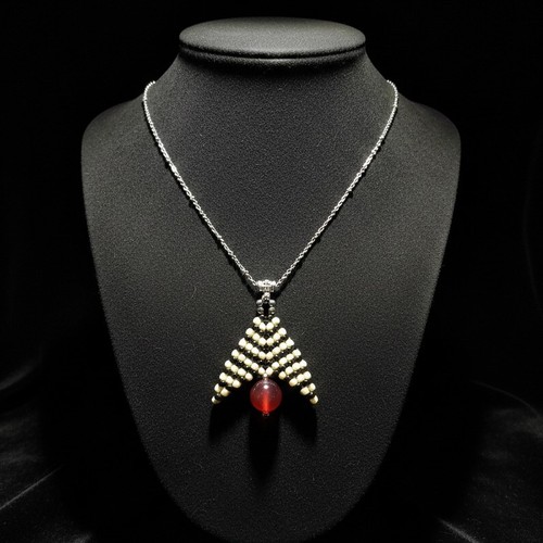 Collana rodiata charm ciondolo - collana,