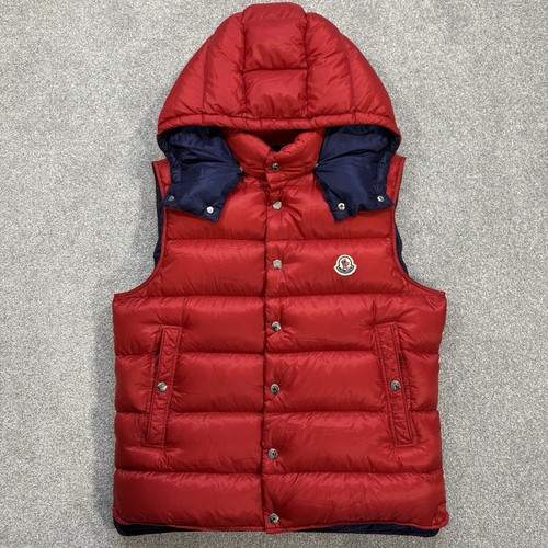 Gilet moncler billecart rosso - gilet,