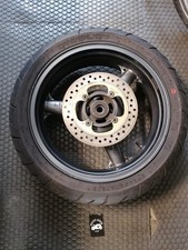 Ruota Posteriore Disco Freno E Corona Kawasaki Zr 7 750 2001 Rossa