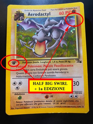 Aerodactyl edizione holo - edizione,