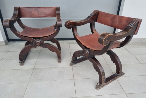 Coppia sedie stile - sedie,