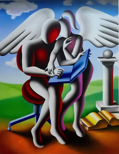 Divine guidance mark kostabi - divine,
