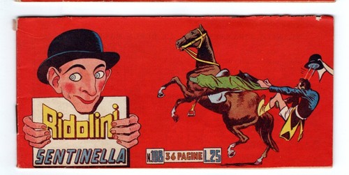 Fumetto striscia ridolini - fumetto,