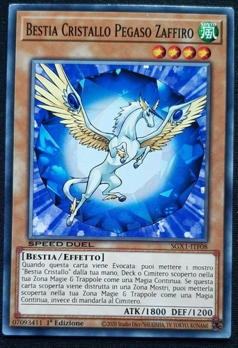 Bestia cristallo pegaso - cristallo,