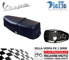 SELLA A MOLLE NERA VESPA PX