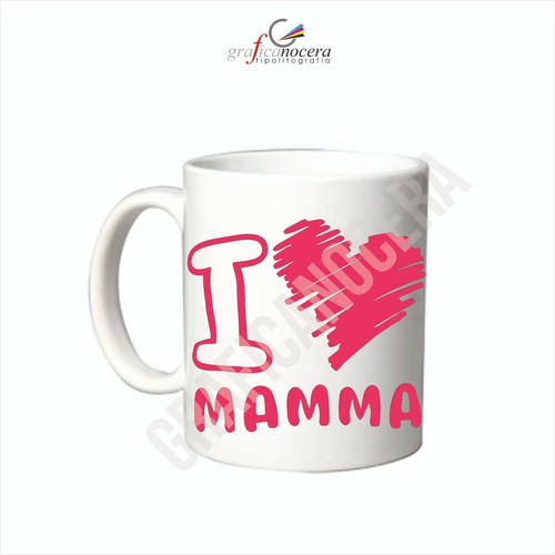 Festa della mamma tazza - festa, amo