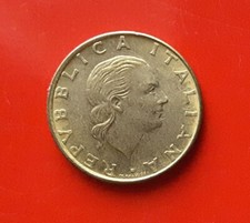 200 LIRE 1977 ERRORE - DOPPIO