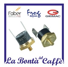 2 termostati pilota 95 ricambi originali per macchina caffe grimac frog faber