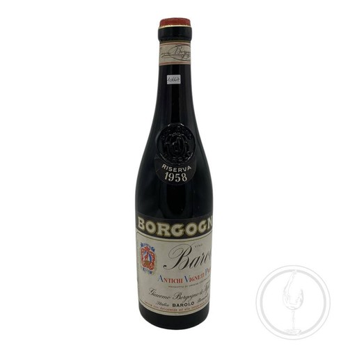 Vintage bottle borgogno - vintage,