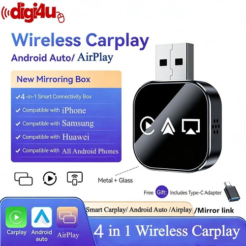 Adattatore carplay wireless - adattatore, 4