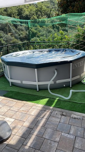 Piscina fuoriterra rotonda - fuoriterra,