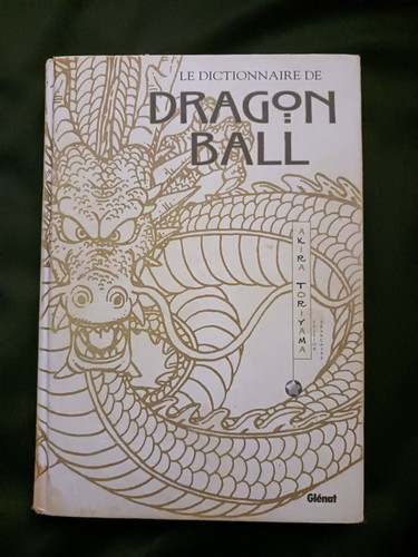 Dictionnaire livre dragon ball - dictionnaire,