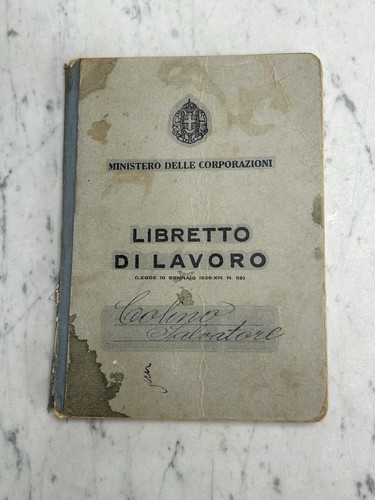 Vecchio libretto old - vecchio, booklet