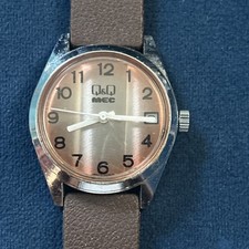 Orologio vintage uomo Q MEC carica manuale