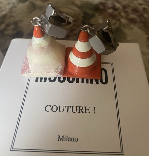 Orecchini moschino cono - orecchini,
