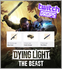 Dying Light La Bestia - Gocce di Twitch - Armi + Veicolo - 3/3 Articoli