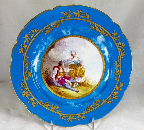 Antico piatto stile - , sevres