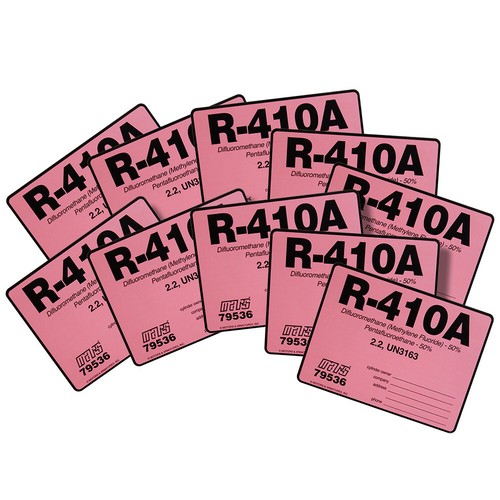 410a r410a etichette - r-410a,