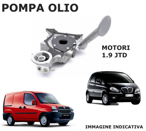 Pompa olio completa alfa 147 - alfa,
