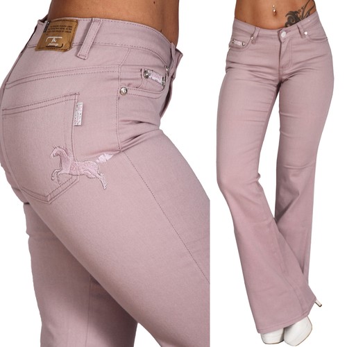 Jeans pantaloni zampa - pantaloni,