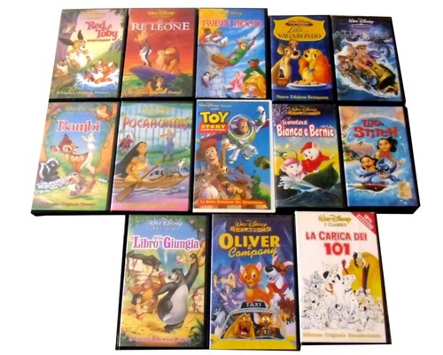 Walt disney lotto - walt, vhs
