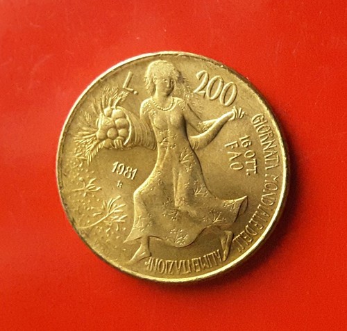 200 lire 1981 fao - 1981,