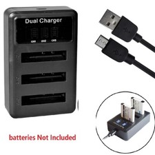 Caricabatterie per Olympus Li-50B SP-720UZ SP-800 SP-800UZ SP-810 Stylus 9010