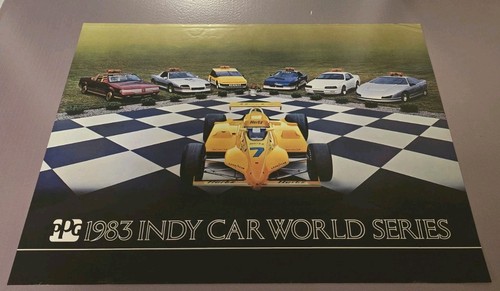 Poster vintage ppg 1983 - poster,