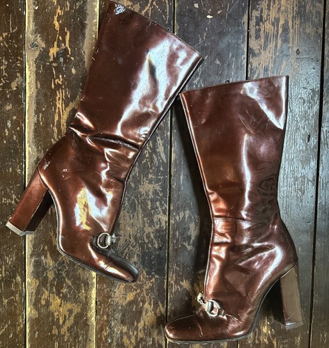 Stivali vintage 1995 gucci - stivali,