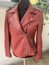Giacca biker Mango in vera