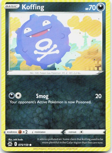Koffing 075 159 corona comune - corona,