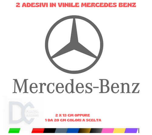 Adesivo mercedes benz sticker - benz,