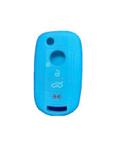 COVER GUSCIO GOMMA PROTEZIONE CHIAVE TELECOMANDO FIAT 500X TIPO 3 PULSANTI FLUO