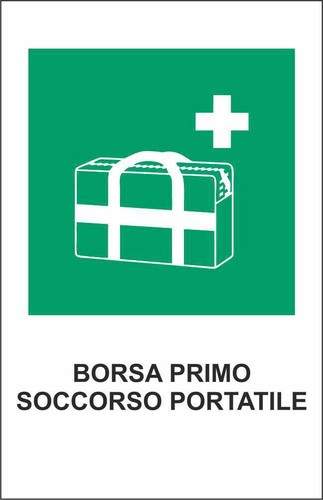 Cartello segnaletico borsa - -,